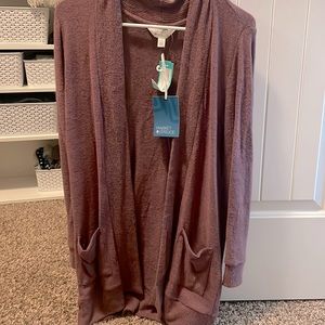 Purple cardigan new